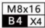 Vevor YBTC-03 - TEILELISTE (TV- SCHRAUBENBESCHLÜSSE) - 8
