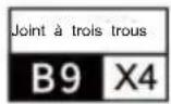 Vevor YBTC-03 - LISTE DES PIÈCES (FIXATIONS À VIS POUR TÉLÉVISEUR) - 18