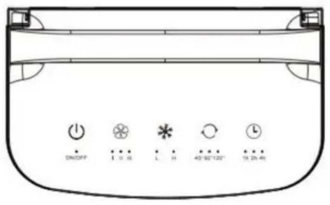 Vevor YH-F01 - PANELFUNKTIONSDIAGRAM - 1
