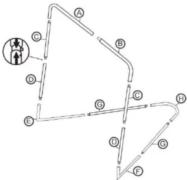 Vevor YC-SS-LCN003 - PART LIST - 6