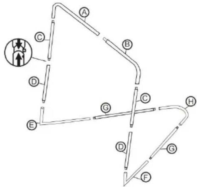 Vevor YC-SS-LCN003 - PART LIST - 6