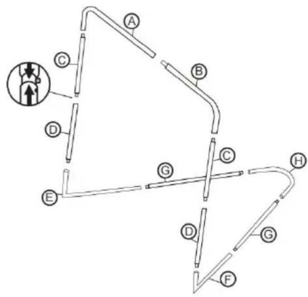Vevor YC-SS-LCN003 - PART LIST - 3