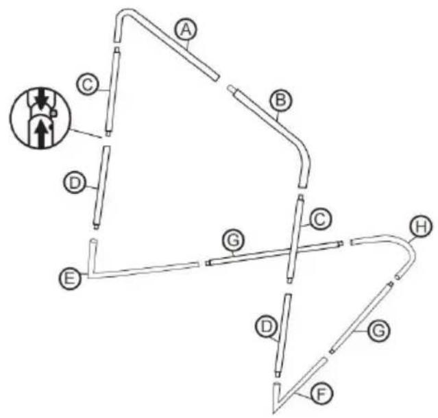 Vevor YC-SS-LCN003 - PART LIST - 6