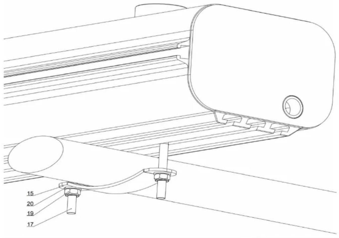 Vevor YK-SX-30L - Step 5: The water tank 1 is mounted on the top bracket of car. - 1