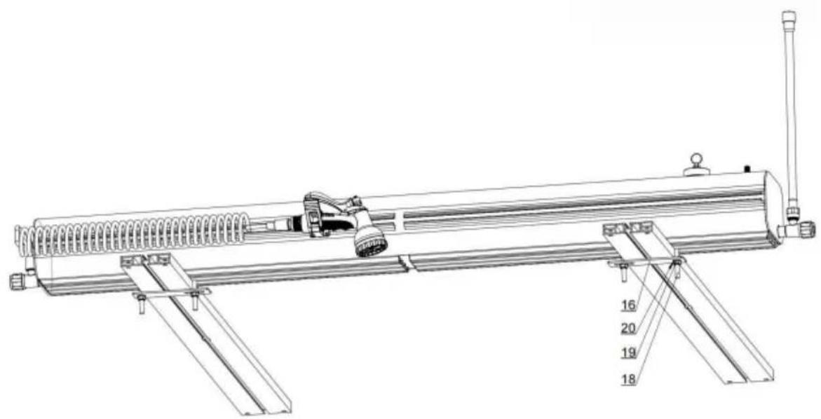 Vevor YK-SX-30L - Stap 2: Installeer de atmosferische klep 22 en de drukklep 23. - 6