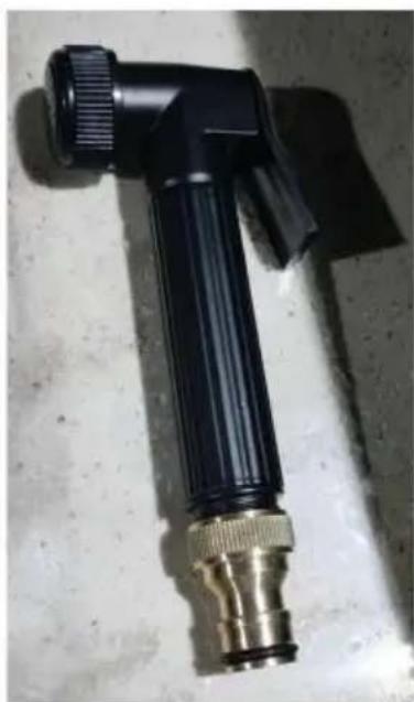 Vevor YK-SX-26L - Passaggio 3: installare l'ugello 3 della pistola ad acqua e l'irrigatore 4; - 7