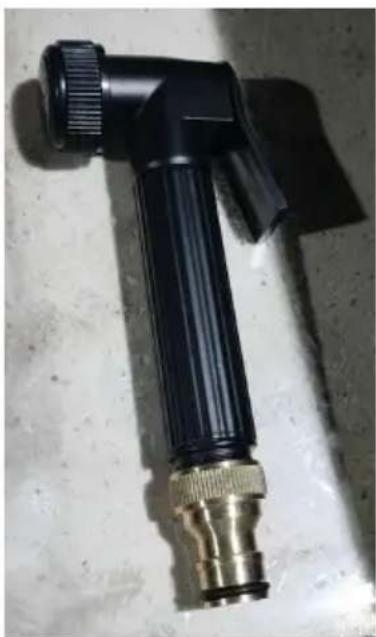 Vevor YK-SX-26L - Step 3: Install Water gun nozzle 3 and sprinkler 4; - 11