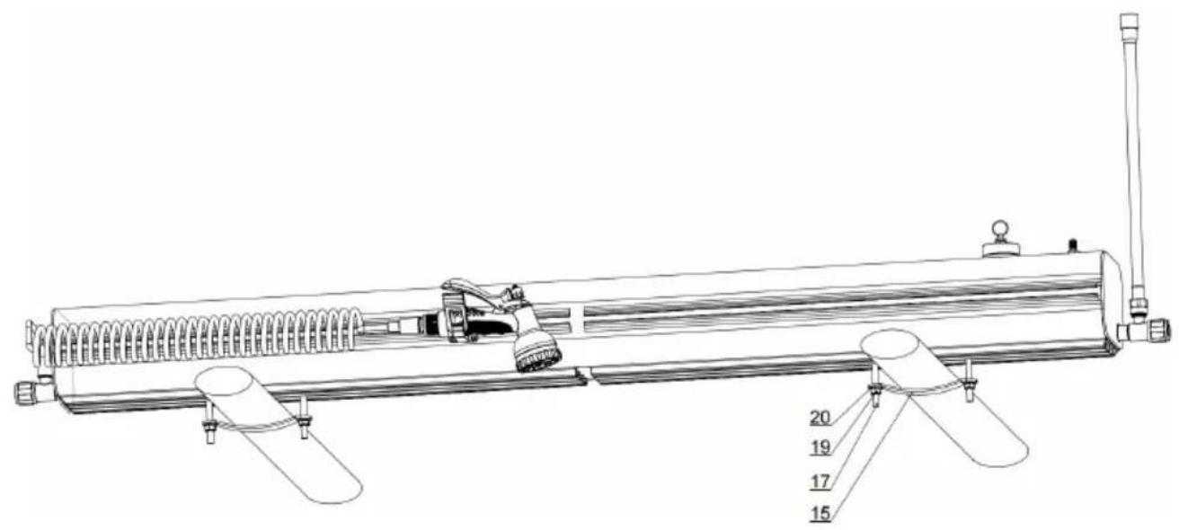 Vevor YK-SX-26L - Step 5: The water tank 1 is mounted on the top bracket of car. - 2