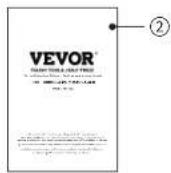 Vevor AST-300D - Parts identification - 2