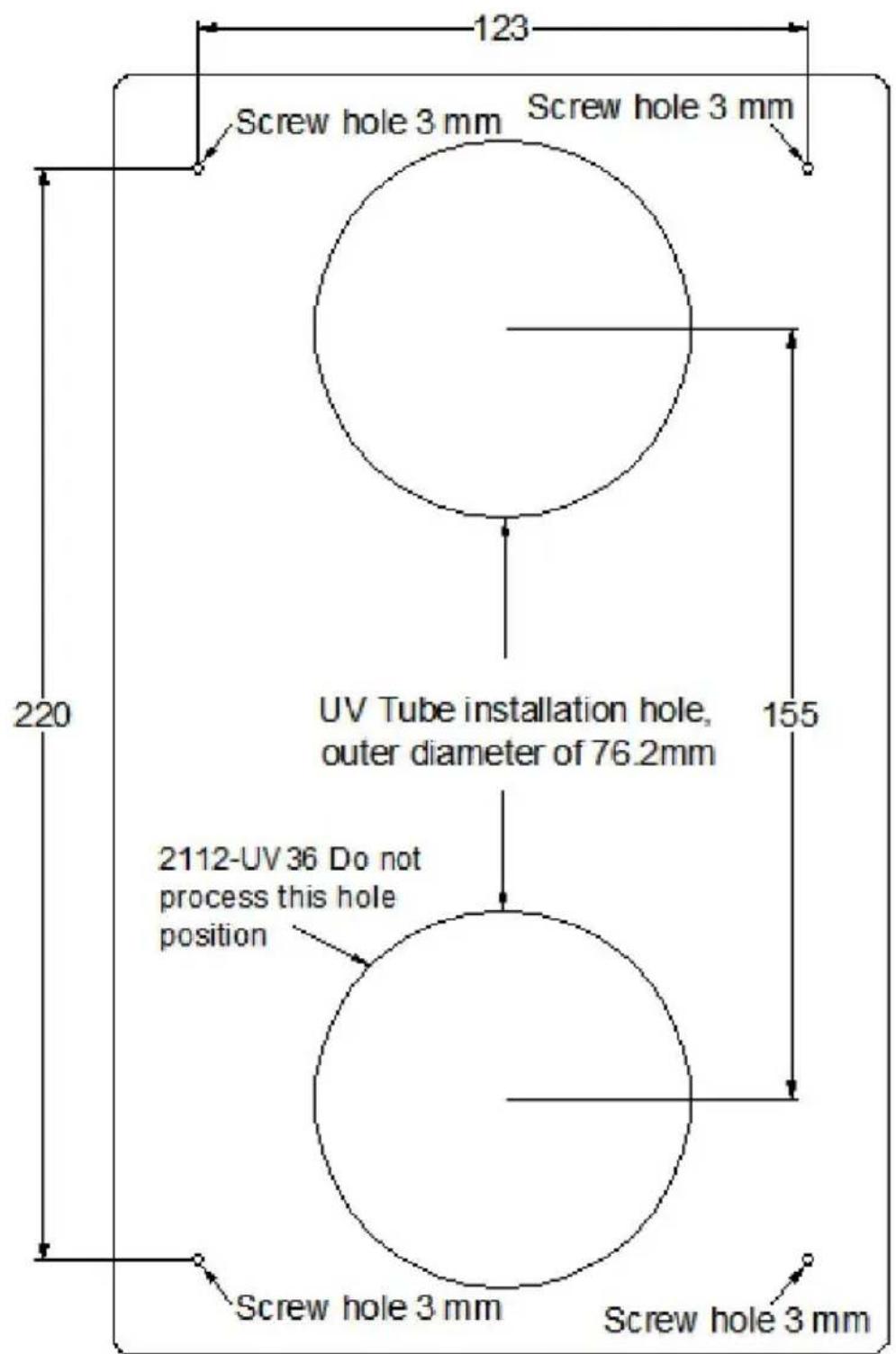 Vevor 2006-UV9X2 - Pasos de instalación - 4