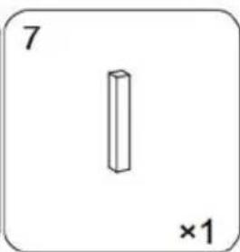Vevor ZWE-BC-SS-03 - PARTS LIST - 7