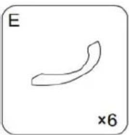 Vevor ZWE-BC-SS-03 - PARTS LIST - 14