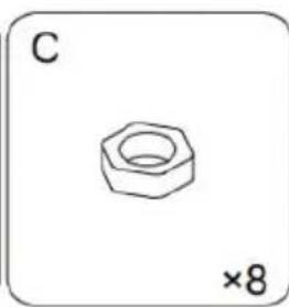 Vevor ZWE-BC-SS-03 - PARTS LIST - 12