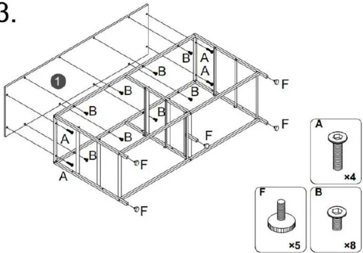 Vevor ZWE-BC-SS-03 - PARTS LIST - 21