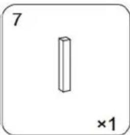 Vevor ZWE-BC-SS-03 - PARTS LIST - 7