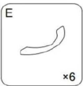 Vevor ZWE-BC-SS-03 - PARTS LIST - 14