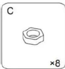 Vevor ZWE-BC-SS-03 - PARTS LIST - 12
