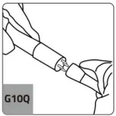 Vevor SDE-025 - LAMPANSLUTNING - 1