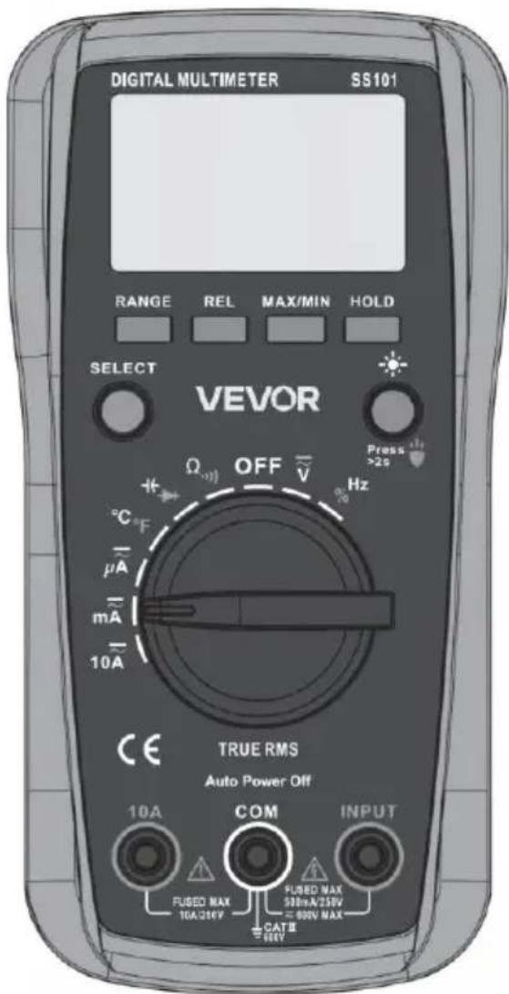 Vevor SS101 - Digital Multimeter - 1