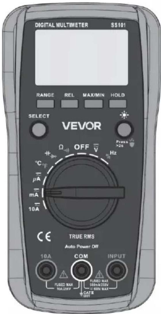 Vevor SS101 - Digital Multimeter - 1