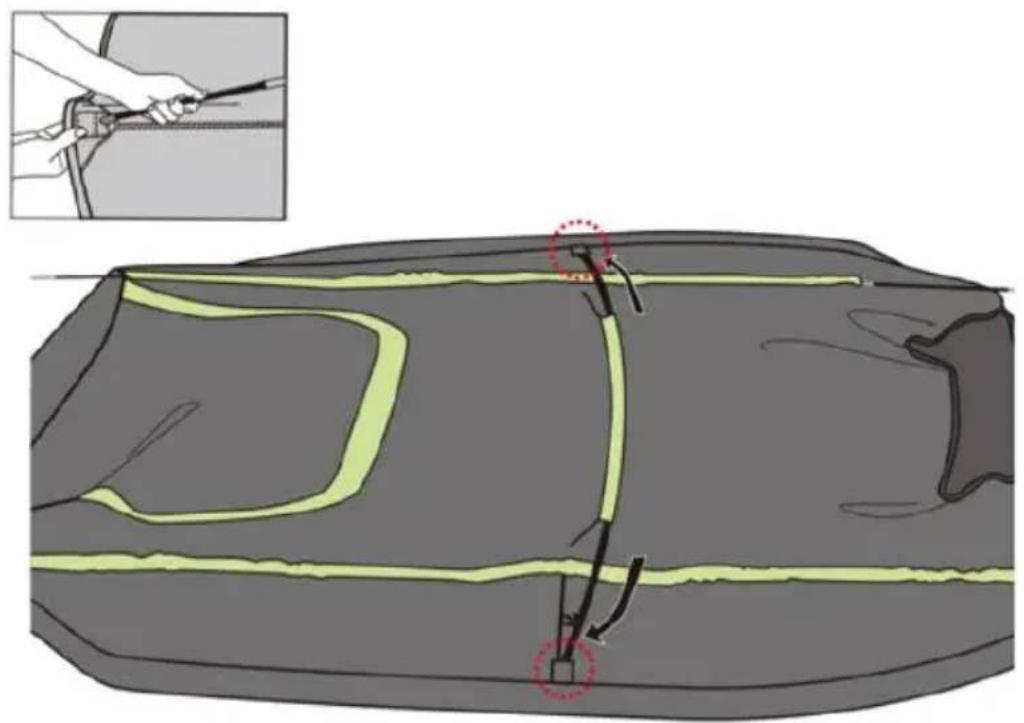 Vevor 120838 - TRUCK TENT ASSEMBLE - 2