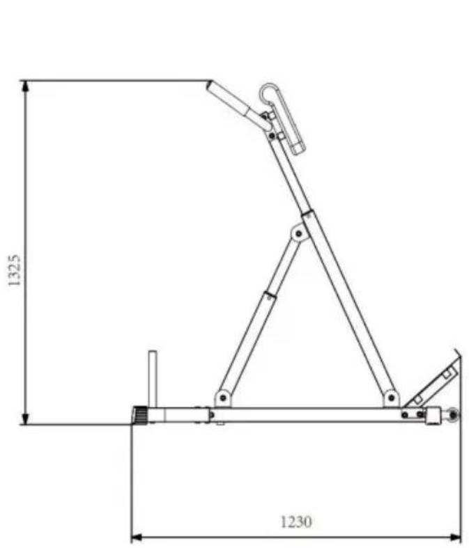Vevor 5030 - Productmaattabel - 1