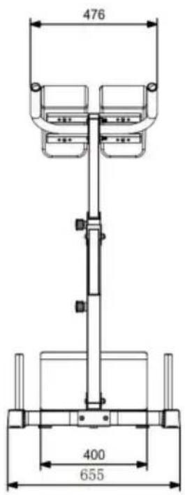 Vevor 5030 - Productmaattabel - 2