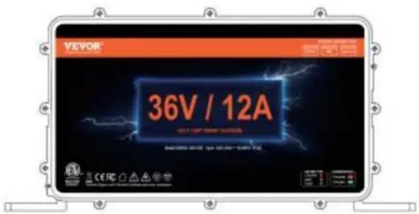 Vevor GS950C-3601800 - BATTERIE-LADEGERÄT-BETRIEB HANDBUCH - 1