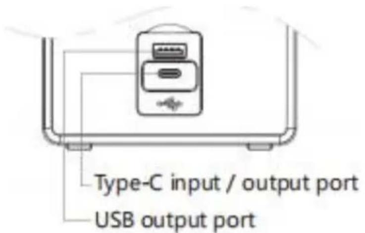 Vevor D12 - Charging / Power Bank Feature Input / Output Ports: - 1