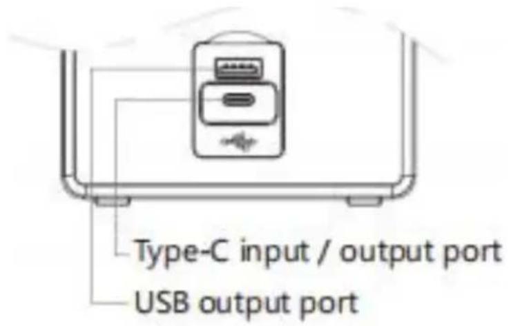 Vevor D12 - Oplaad-/powerbankfunctie Invoer-/uitvoerpoorten: - 1