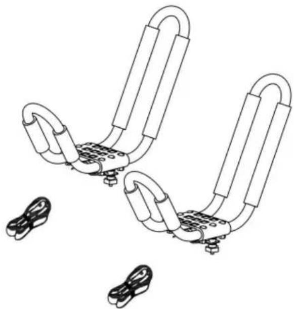 Vevor C10-4 - KAJAK DAKDRAGER - 1