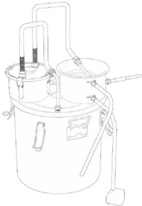 Vevor DTDB-50L-U - compressor wine cooler 10L/20L/30L/50L - 1