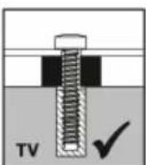 Vevor FSH25-G1 - FOR TV INSTALLATION - 36