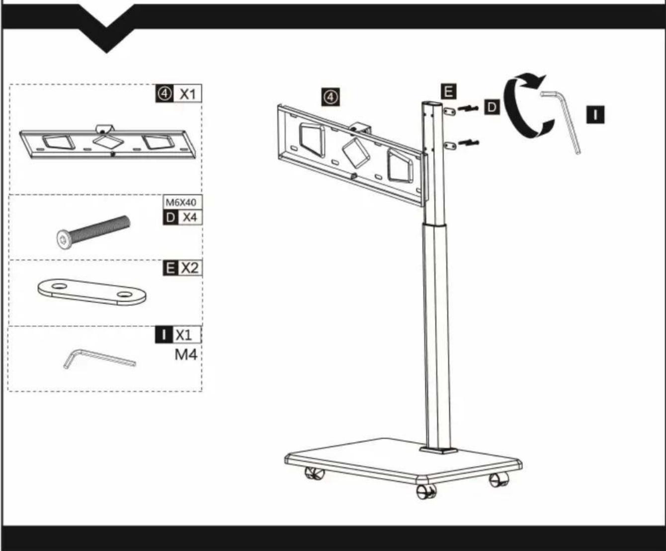 Vevor FSH25-G1 - FOR TV INSTALLATION - 25