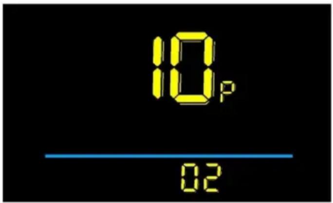 Vevor CNE-K26F1KW - Drive mode setting - 1