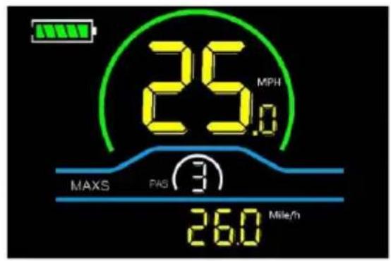 Vevor CNE-K26F1KW - Display interface switching - 4
