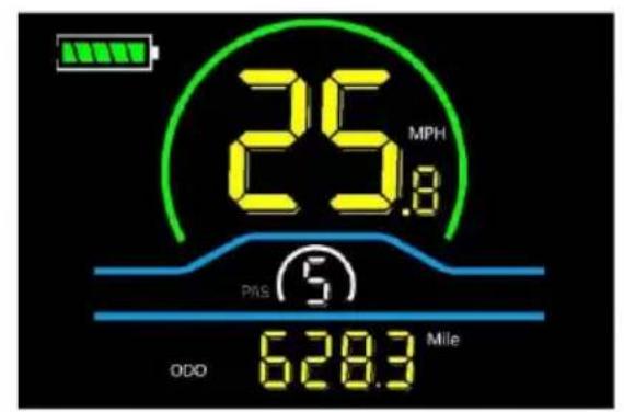 Vevor CNE-K26F1KW - Display interface switching - 2