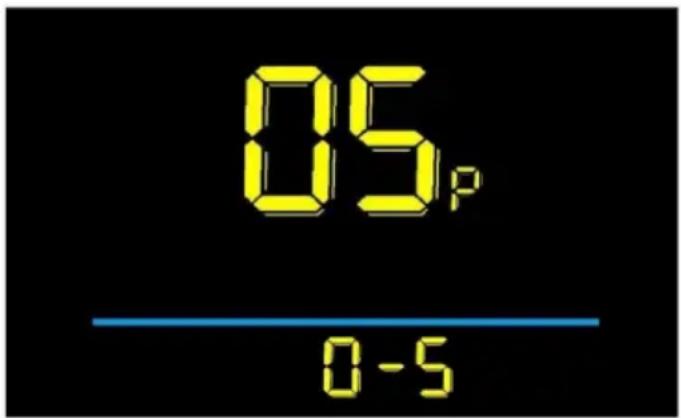 Vevor CNE-K26F1KW - PAS level setting - 1