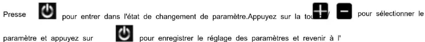 Vevor CNE-K26F1KW - Réglage de démarrage - 8
