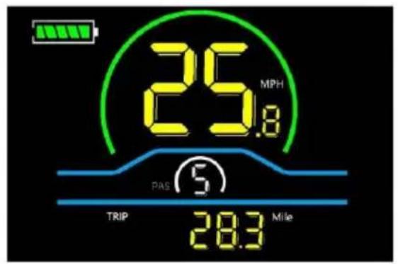 Vevor CNE-K26F1KW - Display interface switching - 1