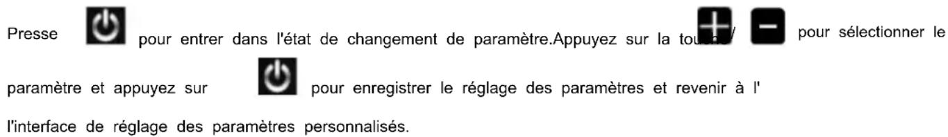 Vevor CNE-K26F1KW - Réglage de démarrage - 6