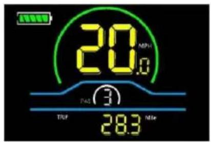 Vevor CNE-K26F1KW - PAS level selection - 2