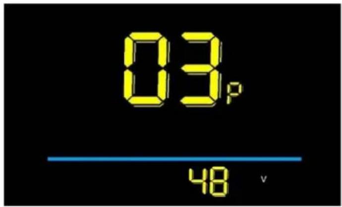 Vevor CNE-K26F1KW - Rated voltage setting - 1