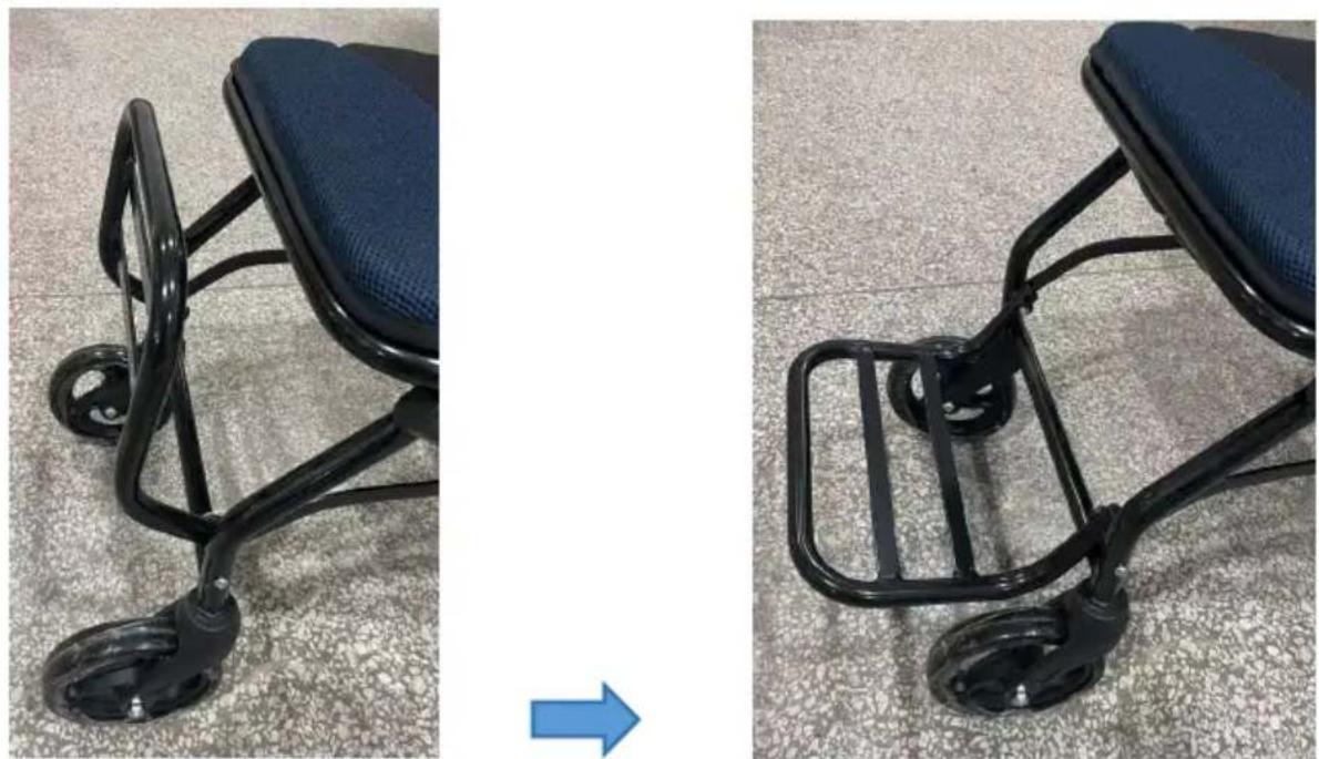Vevor FS800LBJF4 - Unfold Wheelchair - 2