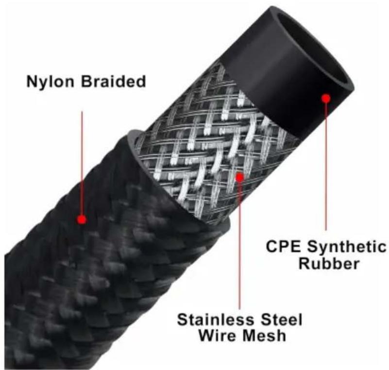 Vevor CPE-10AN-10ft - FUEL LINE HOSE - 1