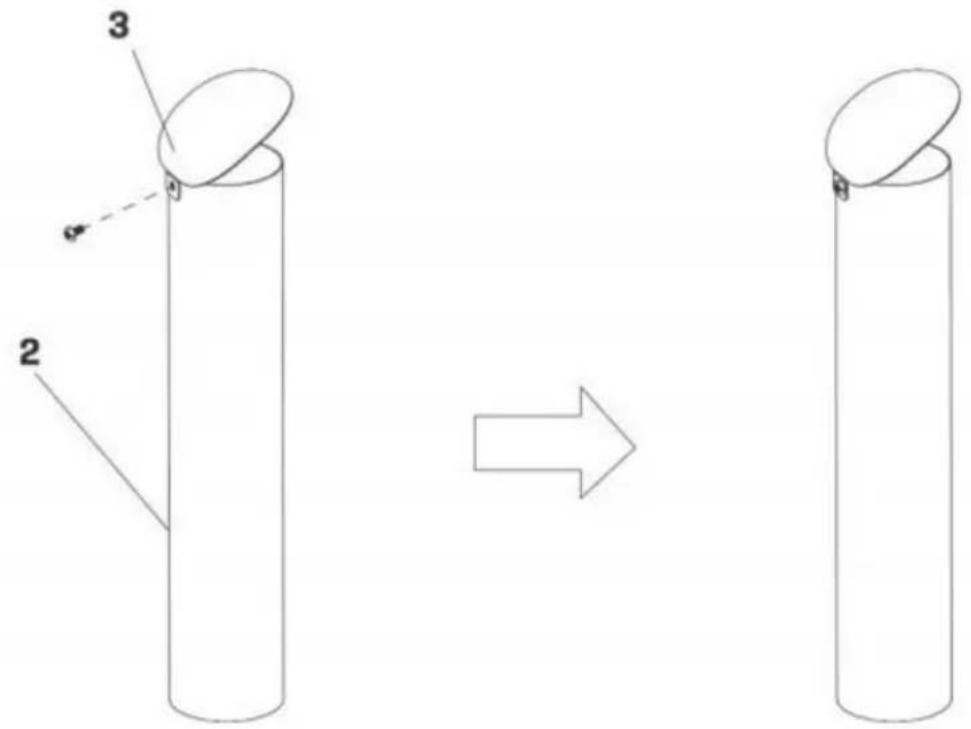 Vevor GB-PO12R - Installer la cheminée - 1