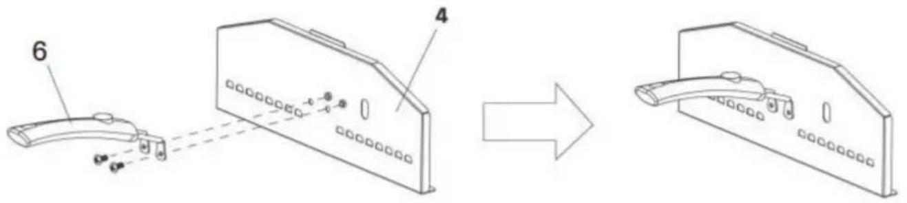 Vevor GB-PO12R - Installare la porta - 1