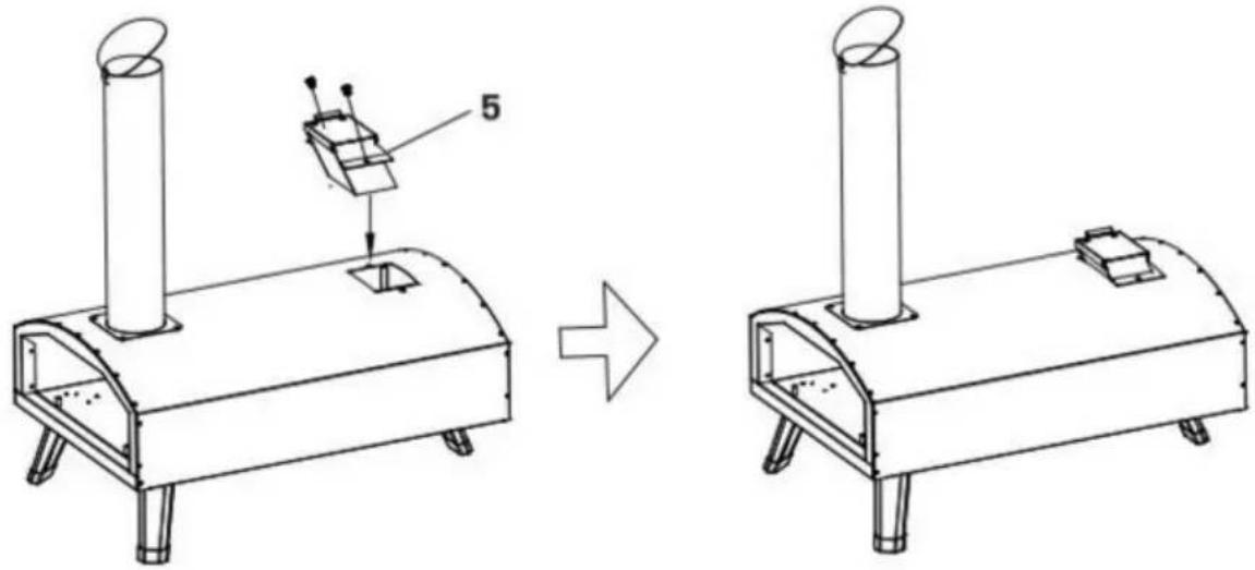 Vevor GB-PO12R - Installare il camino - 2