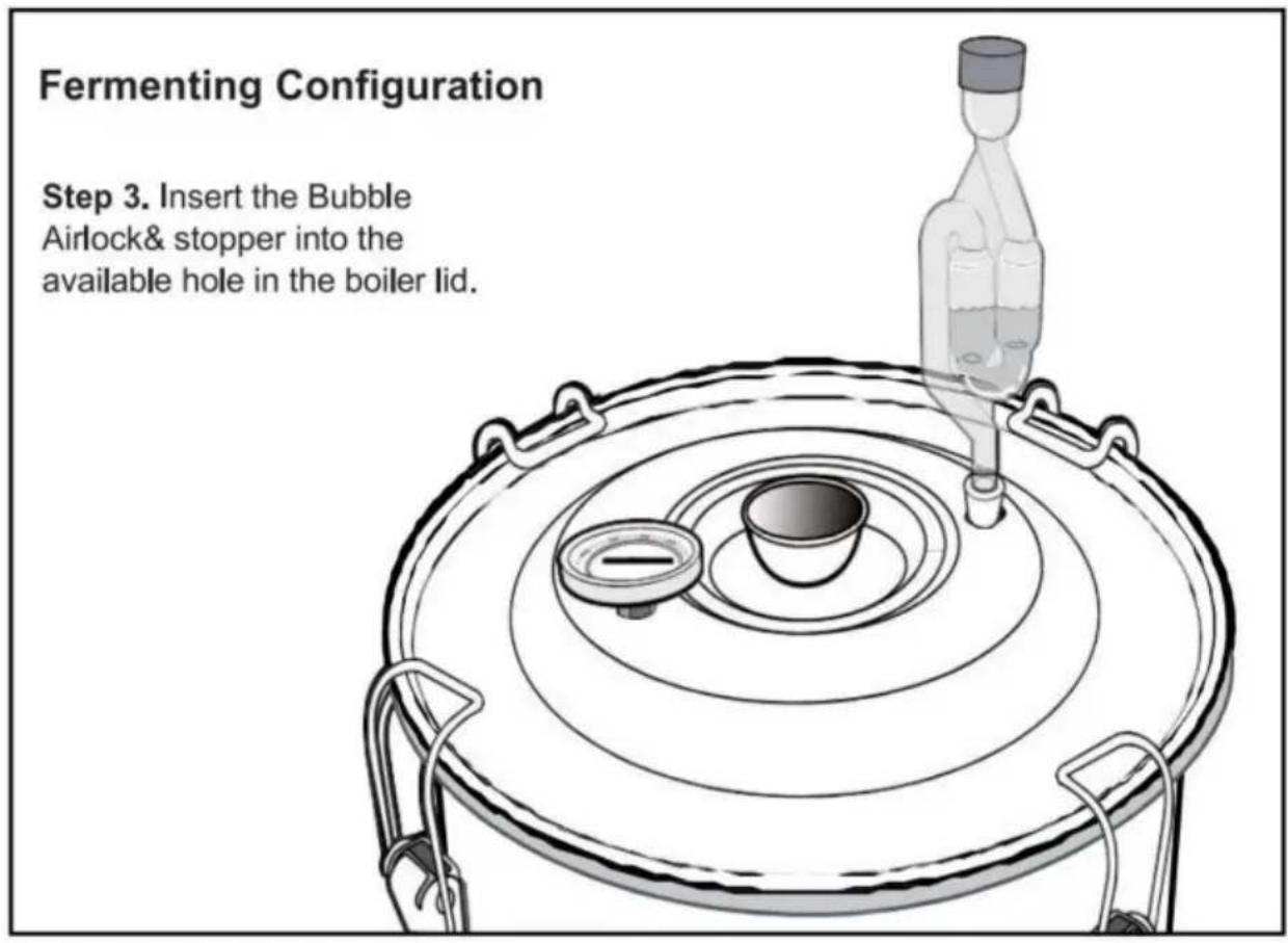 Vevor DTDB-10L-U - Preparing the Bubble Airlock - 2
