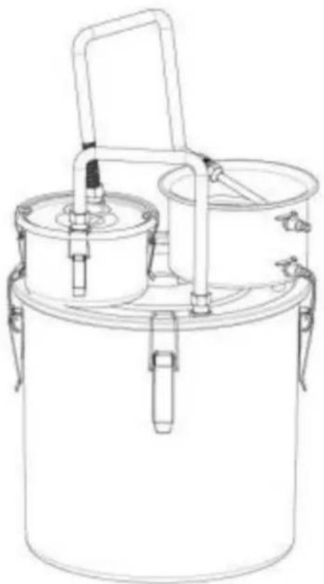 Vevor DTDB-10L-U - compressor wine cooler 10L/20L/30L/50L - 1